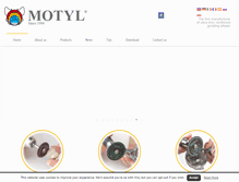 Tablet Screenshot of motyldisc.com